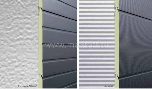 прочная поверхность с оттиском Stucco и поверхность Micrograin.